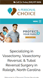 Mobile Screenshot of bestvasectomy.com